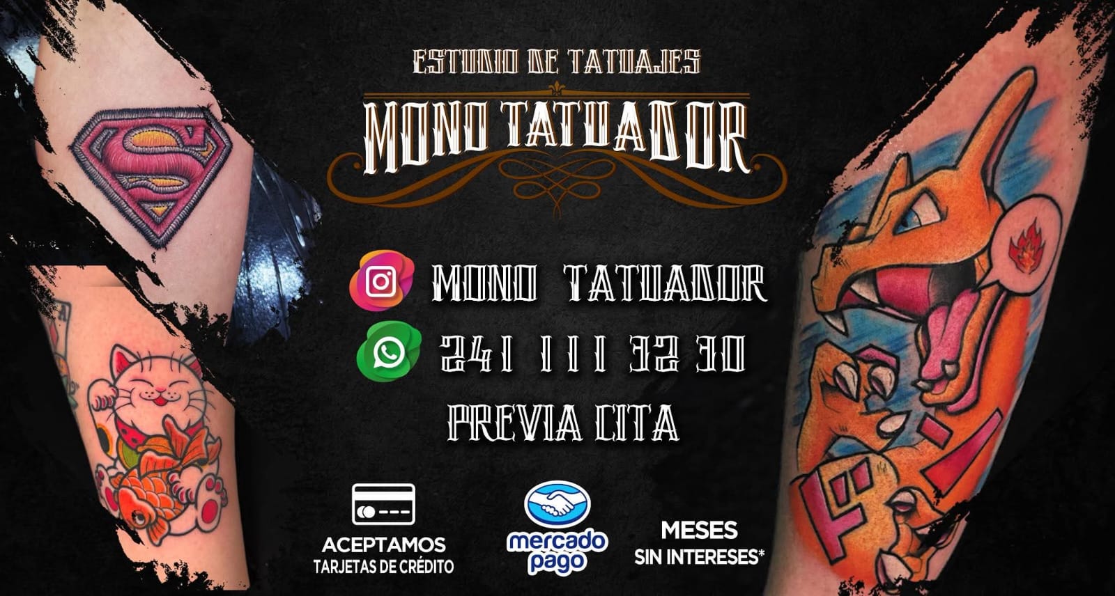 Estudio de Tatuajes Mono Tatuador